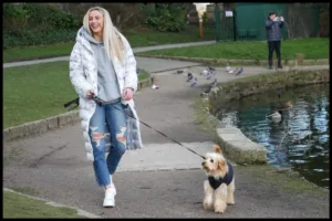 walk with dog