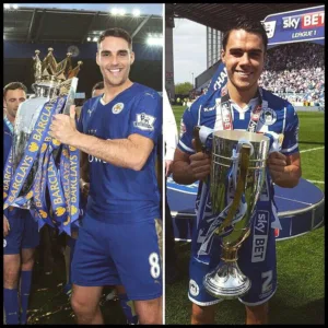 Matty James With His Trophy