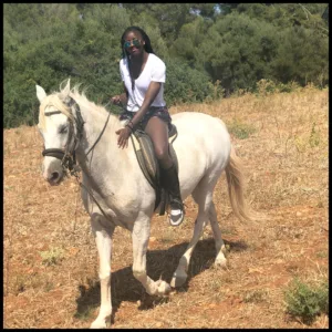 horse riding