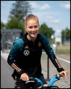 riding bicycle