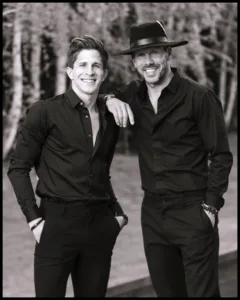 Giuliano Simeone With His Father Diego Simeone