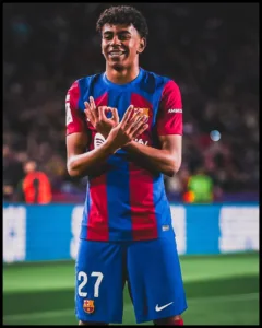 Lamine Yamal Iconic Celebration