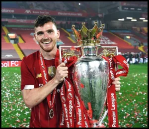 Andrew Robertson With Premier League
