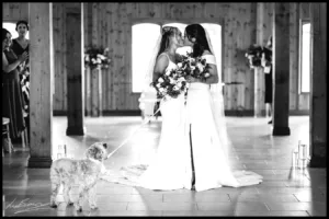 Christie Harrison-Murray wedding photo