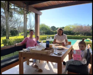 Edinson Cavanis family photo