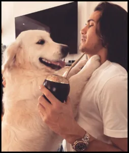 Edinson Cavanis lovely dog