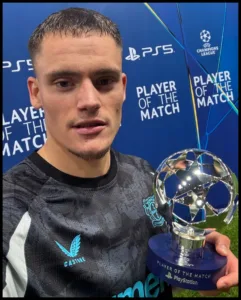 Florian Wirtz with an award