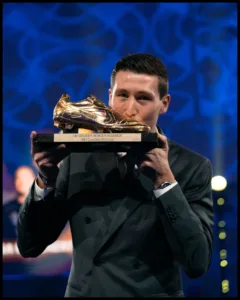 Hans Vanaken with golden boot
