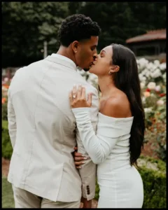 Sophia Wilson with her husband Michael Wilson
