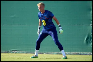 Spike Brits goalkeeper