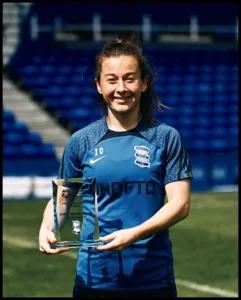 wedding photo with an award
